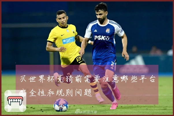 买世界杯竞猜前需要注意哪些平台安全性和规则问题